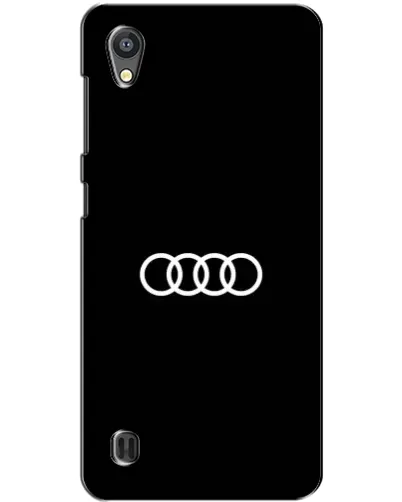 Чехол для ZTE Blade A5 с картинкой «Audi White Logo»