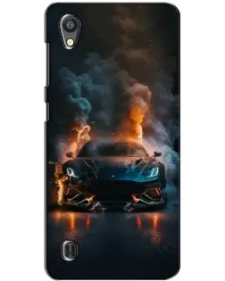 Чохол для ZTE Blade A5 з картинкою «Lamborghini димна естетика»
