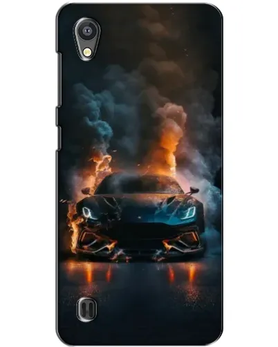 Чохол для ZTE Blade A5 з картинкою «Lamborghini димна естетика»