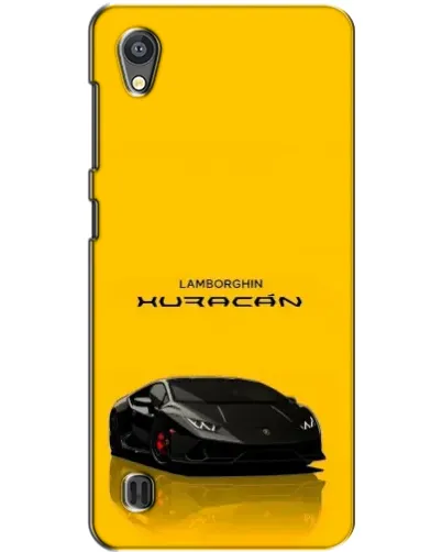 Чохол для ZTE Blade A5 з картинкою «Lamborghini Huracan чорний»