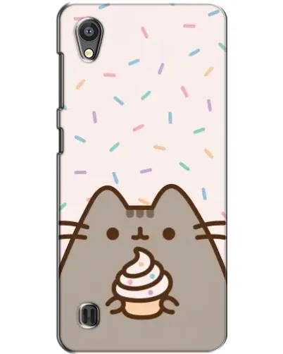 Чехол для ZTE Blade A5 с картинкой «Пушин с кексом»