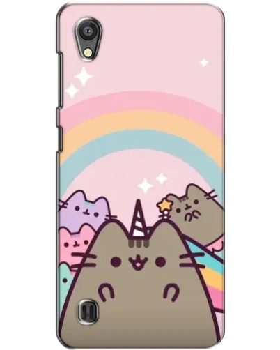 Чехол для ZTE Blade A5 с картинкой «Единорог Pusheen»