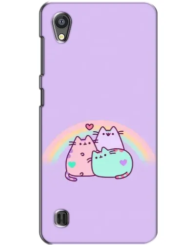 Чехол для ZTE Blade A5 с картинкой «Радужные Пушины»