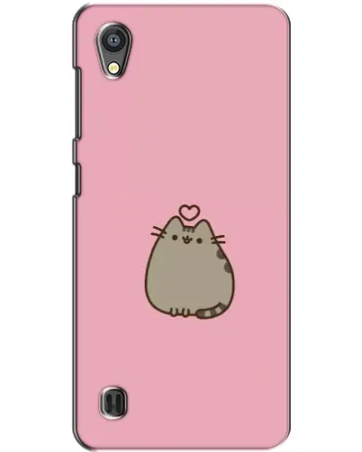Чехол для ZTE Blade A5 с картинкой «Pusheen сердце»