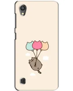 Чехол для ZTE Blade A5 с картинкой «Пушин на шариках»