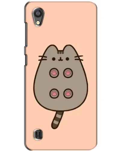 Чехол для ZTE Blade A5 с картинкой «Пушин пузиком кверху»