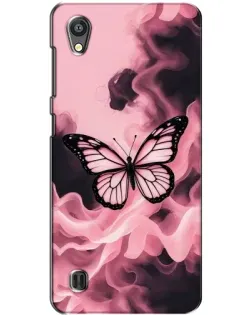 Чехол для ZTE Blade A5 с картинкой «Бабочка в дыму» Чехол для ZTE Blade A5 с картинкой «Бабочка в дыму»