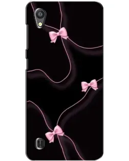 Чехол для ZTE Blade A5 с картинкой «Розовые ленты»