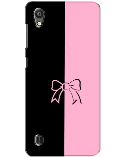 Чехол для ZTE Blade A5 с картинкой «Половинки банта»