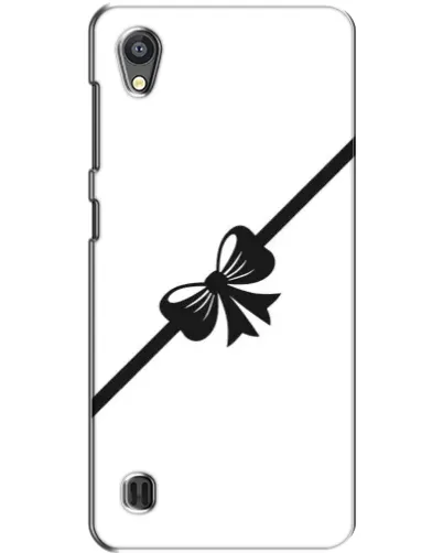 Чехол для ZTE Blade A5 с картинкой «Диагональный бант»