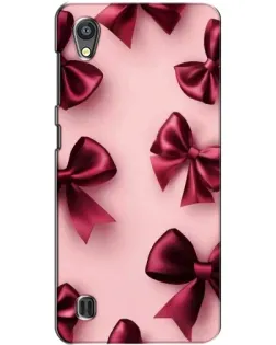 Чехол для ZTE Blade A5 с картинкой «Бордовый атлас»