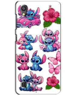 Чехол для ZTE Blade A5 с картинкой «Стикеры Stitch и Angel» Чехол для ZTE Blade A5 с картинкой «Стикеры Stitch и Angel»