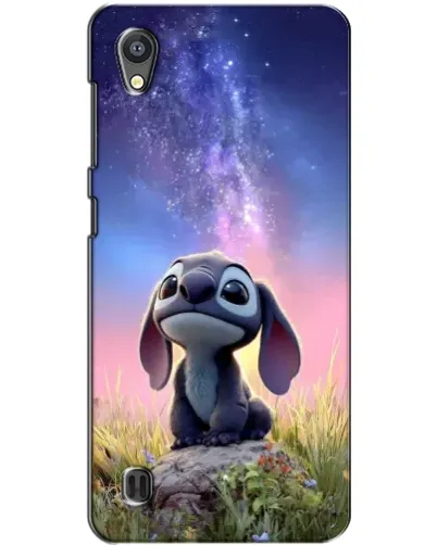 Чехол для ZTE Blade A5 с картинкой «Стич на рассвете»