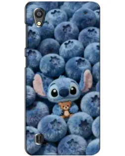 Чехол для ZTE Blade A5 с картинкой «Стич и голубика» Чехол для ZTE Blade A5 с картинкой «Стич и голубика»
