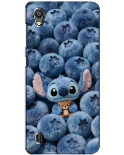 Чехол для ZTE Blade A5 с картинкой «Стич и голубика»