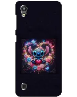 Чехол для ZTE Blade A5 с картинкой «Stitch в цветах» Чехол для ZTE Blade A5 с картинкой «Stitch в цветах»