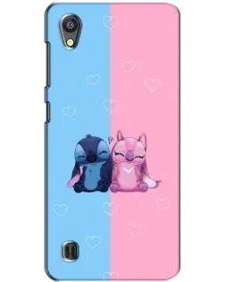 Чехол для ZTE Blade A5 с картинкой «Stitch и Angel Love» Чехол для ZTE Blade A5 с картинкой «Stitch и Angel Love»