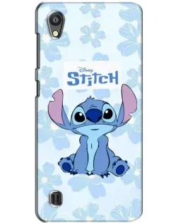 Чехол для ZTE Blade A5 с картинкой «Stitch среди цветов» Чехол для ZTE Blade A5 с картинкой «Stitch среди цветов»