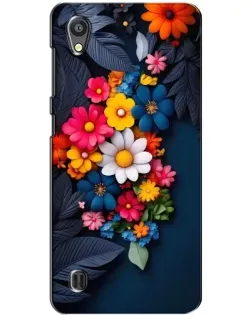 Чехол для ZTE Blade A5 с картинкой «Цветочная феерия»