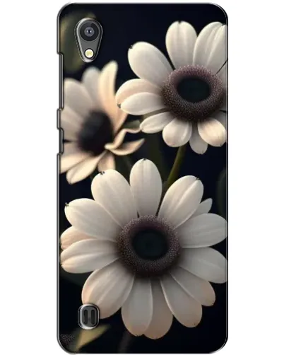 Чехол для ZTE Blade A5 с картинкой «Белые маргаритки макро»
