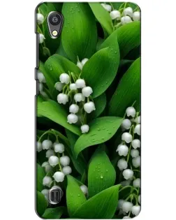 Чехол для ZTE Blade A5 с картинкой «Ландыши в зелени»