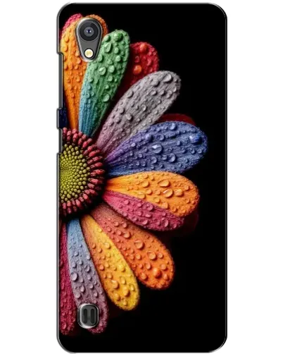 Чехол для ZTE Blade A5 с картинкой «Радужный цветок»