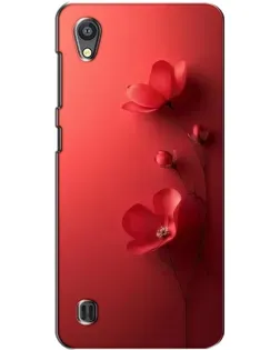 Чехол для ZTE Blade A5 с картинкой «Маковые соцветия»