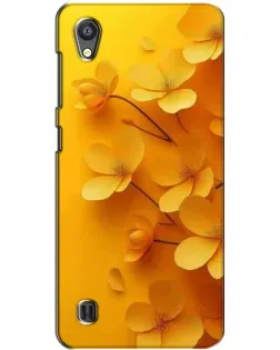 Чехол для ZTE Blade A5 с картинкой «Золотые лепестки»
