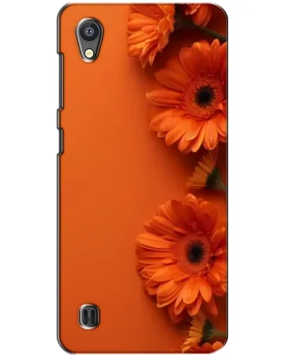 Чехол для ZTE Blade A5 с картинкой «Оранжевые герберы»