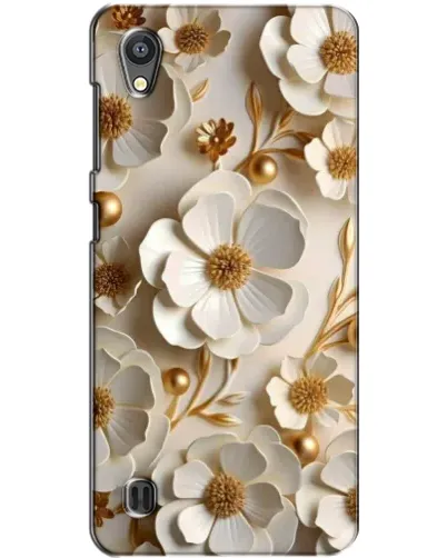 Чехол для ZTE Blade A5 с картинкой «Белие бумажние  цвети»