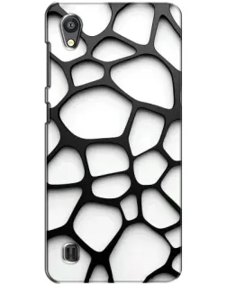Чехол для ZTE Blade A5 с картинкой «Белая объемная сетка» Чехол для ZTE Blade A5 с картинкой «Белая объемная сетка»