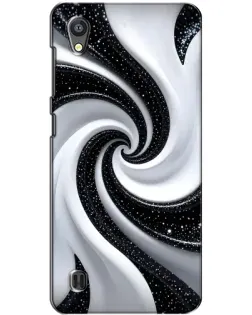 Чехол для ZTE Blade A5 с картинкой «Черно-белая спираль» Чехол для ZTE Blade A5 с картинкой «Черно-белая спираль»