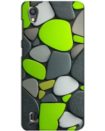 Чехол для ZTE Blade A5 с картинкой «Яркая неоновая галька»