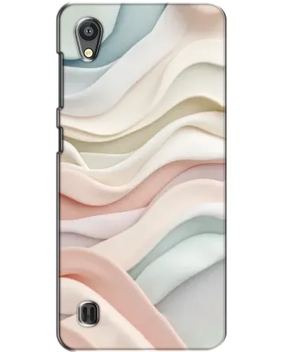 Чехол для ZTE Blade A5 с картинкой «Пастельные нежные волны»