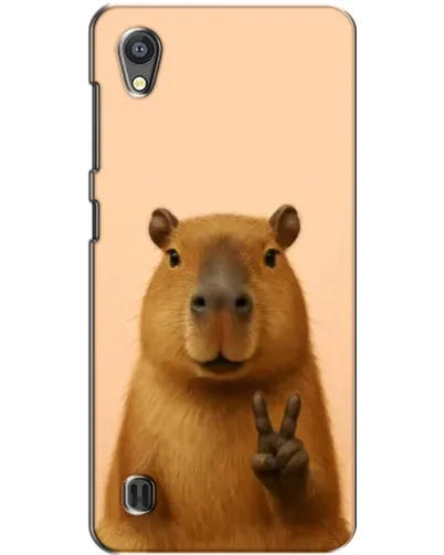 Чехол для ZTE Blade A5 с картинкой «Капибара виктория»