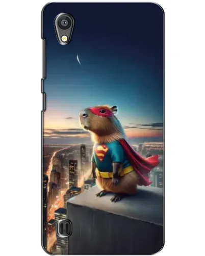 Чехол для ZTE Blade A5 с картинкой «Капи-мен супергерой»