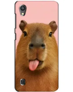 Чехол для ZTE Blade A5 с картинкой «Капибара с языком» Чехол для ZTE Blade A5 с картинкой «Капибара с языком»