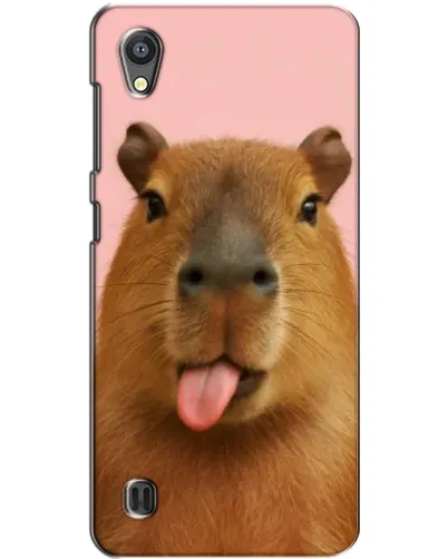 Чехол для ZTE Blade A5 с картинкой «Капибара с языком»