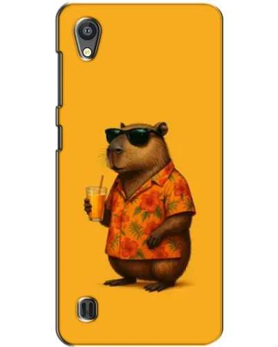 Чехол для ZTE Blade A5 с картинкой «Капибара на отдыхе»