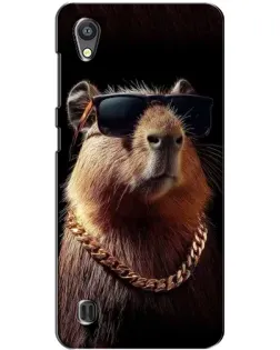 Чехол для ZTE Blade A5 с картинкой «Капибара золотая цепь» Чехол для ZTE Blade A5 с картинкой «Капибара золотая цепь»