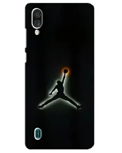 Чехол для ZTE Blade A51 Lite с картинкой «Jordan Gradient Logo»