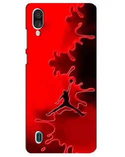 Чехол для ZTE Blade A51 Lite с картинкой «Jordan Red Smoke»