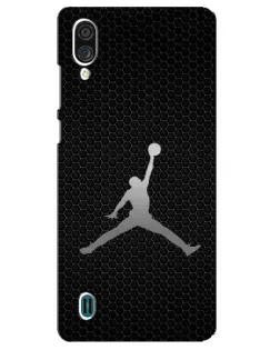 Чехол для ZTE Blade A51 Lite с картинкой «Jordan Dark Carbon»