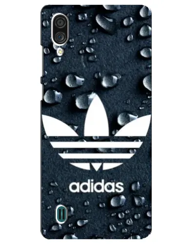 Чехол для ZTE Blade A51 Lite с картинкой «Adidas Trefoil Blue»