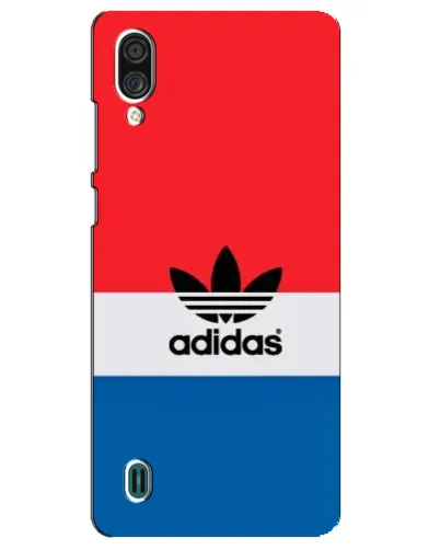 Чехол для ZTE Blade A51 Lite с картинкой «Ретро блоки Adidas»