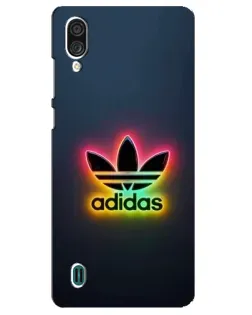 Чехол для ZTE Blade A51 Lite с картинкой «Неоновый Adidas»