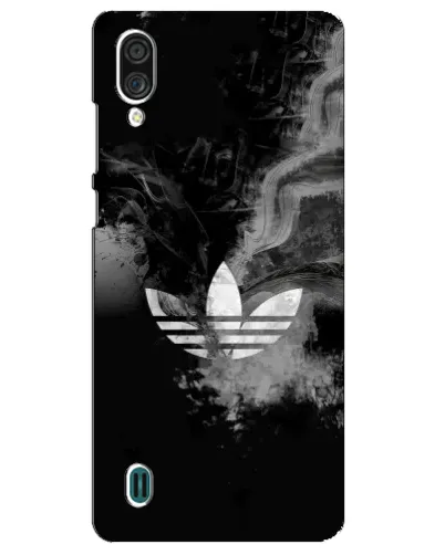 Чехол для ZTE Blade A51 Lite с картинкой «Абстрактный дым Adidas»