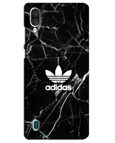 Чехол для ZTE Blade A51 Lite с картинкой «Белый мрамор Adidas»