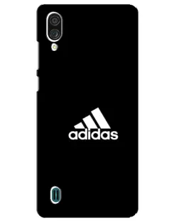 Чехол для ZTE Blade A51 Lite с картинкой «Черная классика Adidas»