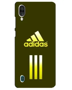 Чехол для ZTE Blade A51 Lite с картинкой «Оливковый градиент Adidas»